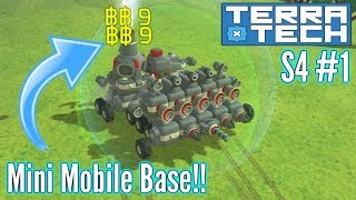 Terratech  Ep1 S4  Beginners Mobile Base  Terratech v082 Gameplay [upl. by Onidranreb106]