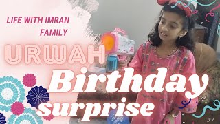 Urwah Birthday party by our family  Life with Imran family [upl. by Vashti]