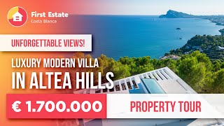 🔥🔥🔥 Fantastic Villa in Altea Hills  LUXURY VIEWS [upl. by Yeroc]