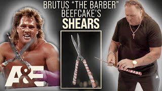 WWEs Most Wanted Treasures Brutus quotThe Barberquot Beefcake Hunts Down His Legendary Shears  AampE [upl. by Llesram]