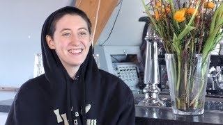 Frankie Cosmos interview part 1 [upl. by Blanch]