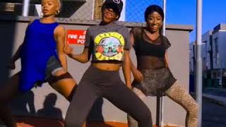 GGB Dance Crew  Female artists music video dances to Unleash by Runtown [upl. by Suidualc]