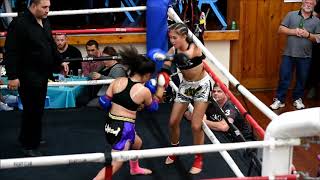 Lethal Ladies Fight Night 160618 Emma Nesbitt NZ VS Josie Rossallen AUS [upl. by Ier]