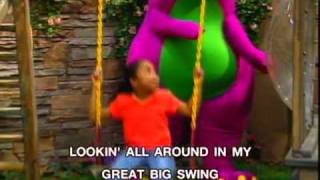 Barney  Swing Swing Song [upl. by Ahsienod711]