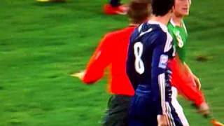 Ireland Vs France Match End Fight [upl. by Erasmo]