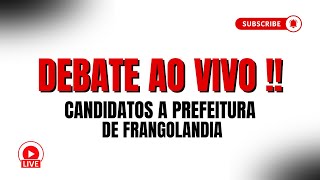 DEBATE DOS CANDIDATOS A PREFEITO [upl. by Luamaj]