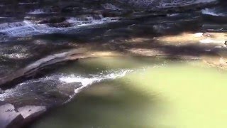 The Pot that Washes Itself Canajoharie Creek Aug 2015 [upl. by Ynetruoc]