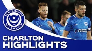 Highlights Portsmouth 12 Charlton Athletic [upl. by Balfore]