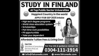 Falcon Education Consultancy Services Private Limited Islamabad Admissions [upl. by Lynnea]