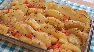 FANTASTICA ZUCCA E PATATE AL FORNO CHE ADORERAI SI PREPARA DA SOLA SENZA FATICA  BAKED POTATOES [upl. by Srini634]