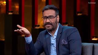 Koffee with Karan Ajay Devgun Audi Car Question Answer Original Video [upl. by Baerl512]