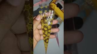 how to prepare mehendi cone shortsvideo [upl. by Yssirc]