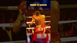 Trash talking Boxer Get Destroyed BRONER VS MAIDANA [upl. by Nehgaem]