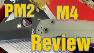 Spyderco Paramilitary 2 Tanto M4 Review [upl. by Lovich]