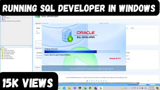 HOW TO RUN SQL DEVELOPER AND ORACLE DATABASE TAMIL 2024ROCKSTARARUN [upl. by Eric532]