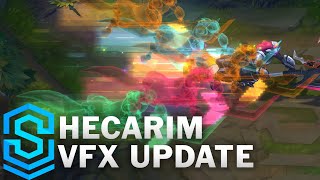 Hecarim Visual Effect Update Comparison  All Skins  League Of Legends [upl. by Octavian]