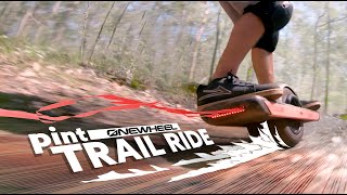 Onewheel Pint trail ride  So insanely fun [upl. by Netsriik592]