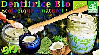 Comment faire son dentifrice naturel bio et écologique🌍 [upl. by Bernelle754]