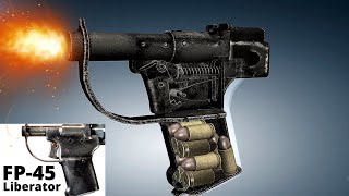 3D Animation How the FP45 quotLiberatorquot Pistol works [upl. by Oal171]