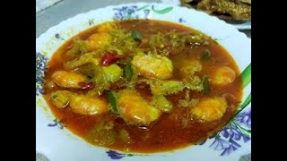 Udang Goreng Kunyit Berkuah Sedap Terangkat [upl. by Hsekin]