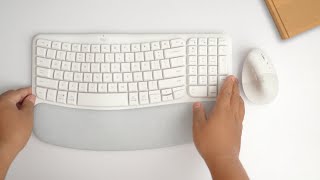 Keyboard Ergonomis Harga Ekonomis  Logitech Wave Keys Review [upl. by Pomcroy]