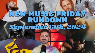 NEW MUSIC FRIDAY RUNDOWN September 13th 2024 [upl. by Schulz988]