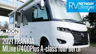 We Review the Amazing Frankia MLine i7400 Plus Motorhome  2021 [upl. by Lesslie]