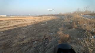 When Yinchuan airport runs on runway 21 you can see the landing here [upl. by Sedrul]