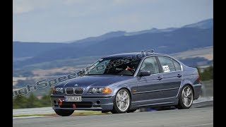 BMW E46 328i Trackday Bilster Berg  Drifts amp Highlights [upl. by Gamber]