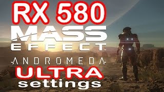 Mass Effect Andromeda  Radeon RX580 Gameplay Test Ultra Settings 1080p [upl. by Skyler]