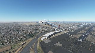 Microsoft Flight Simulator  Airbus A330300 Beautiful cinematic flight Dubai to Sydney HD [upl. by Ariak]