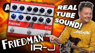 Insane Valvepowered Preamp Pedal  New Friedman IRJ Jake E Lee [upl. by Annelak766]