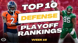 TOP 10 PLAYOFF DEFENSE STARTS for Week 16  2023 Fantasy Playoffs [upl. by Fleta]