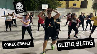 Maluma Octavio Cuadras Grupo Marca Registrada  BLING BLING Zumba Choreo DYAN RODRIGUEZ EL PANDA [upl. by Nairbal]