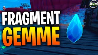 RAMASSER DES FRAGMENTS DE GEMMES A DES DOCKS FORTNITE EMPLACEMENT FRAGMENTS GEMMES FORTNITE QUÊTE [upl. by Palla910]