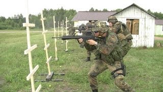 Schießausbildung bei den Feldjägern  Bundeswehr [upl. by Arualana439]