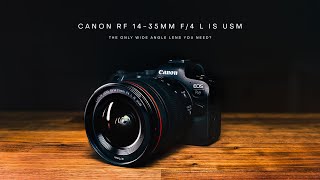 Canon RF 1435mm f4 L  UltraWide Angle for Landscapes Architecture and more [upl. by Recor]