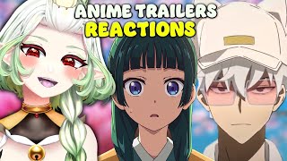 I CANT WAIT  VTuber React  Anime Trailers  The Apothecary Diaries S2 Link Click Bridon Arc [upl. by Rexer]