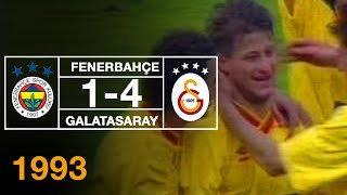 Nostalji Maçlar  19921993 Sezonu Fenerbahçe 1  4 Galatasaray [upl. by Lilah]