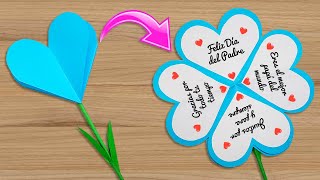 🌺💙Hermosa flor corazón para el día del padre💙🌺 Gift idea fathers Day 💙 Especial día del padre [upl. by Brandt]