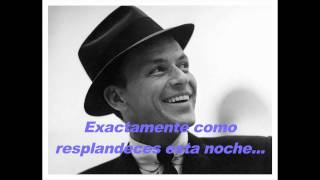 Frank Sinatra quotThe way you look tonightquot Subtítulos en Español [upl. by Oringa]