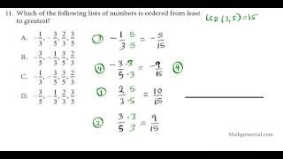 Accuplacer Elementary Algebra pt III 11 to 20 [upl. by Knah]