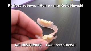 Kolno technik dentystyczny protezy zębowe protezownia mgr Gołębiewski te 862782089 kom517586326 [upl. by Htebasile431]