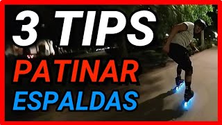 🔥como PATINAR hacía ATRÁS  Rápido  Tutorial  Patines Freeskate [upl. by Clough756]