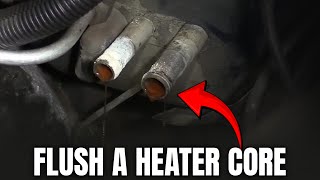 How to flush a heater core [upl. by Matt970]