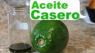 Como hacer aceite de aguacates casero para la piel y el cabello Birmabibi [upl. by Hamfurd]