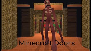 Playing Minecraft Doors [upl. by Ardnak434]