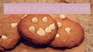 Banana Cream Pudding Cookies Lilybelle Morris [upl. by Annauj]