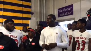 Ohio State QB Cardale Jones locker room speech to Glenvilles football team [upl. by Alleira]