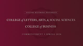 EKU Spring 2024 CommencementEvening Ceremony [upl. by Biebel278]